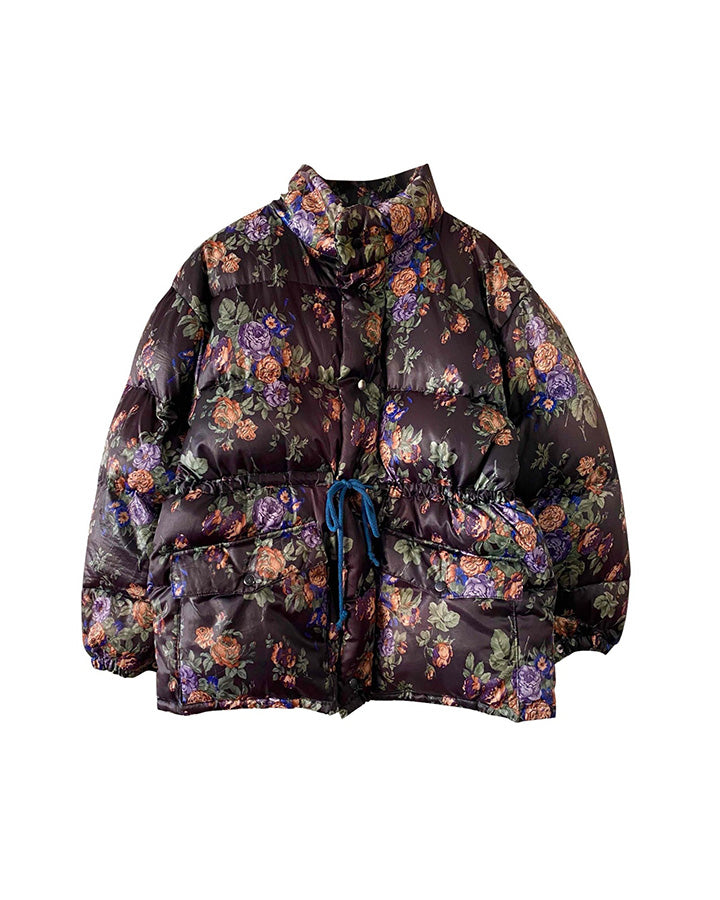 Doudoune à fleurs