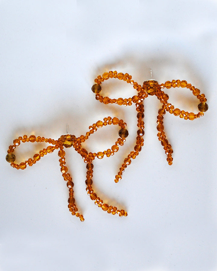 Pendientes Janis Marrón