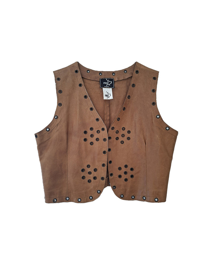 Gilet Free Lance en cuir