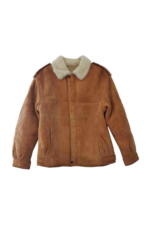 Bombardier en peau lainée