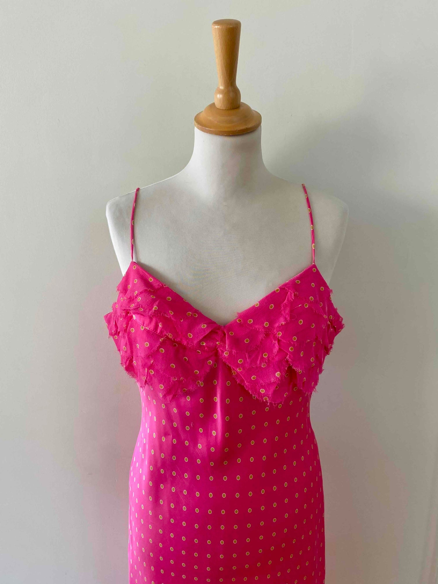 Robe nuisette en soie