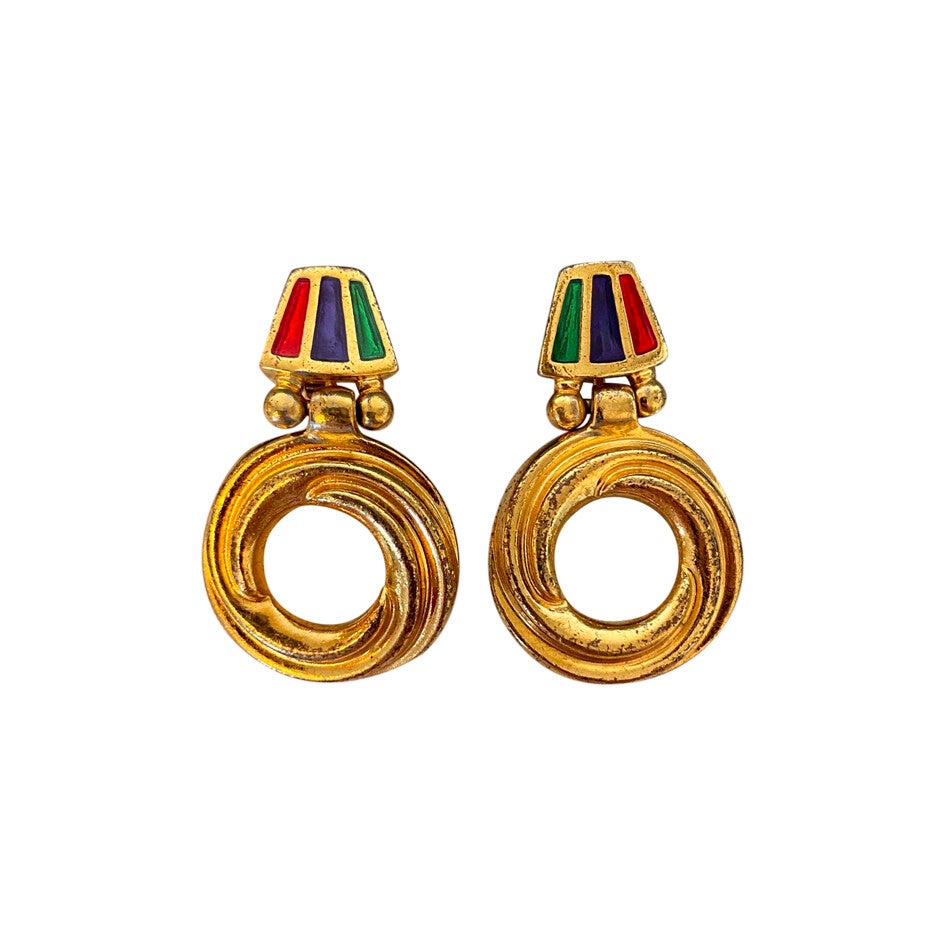 Boucles d’oreilles en laiton