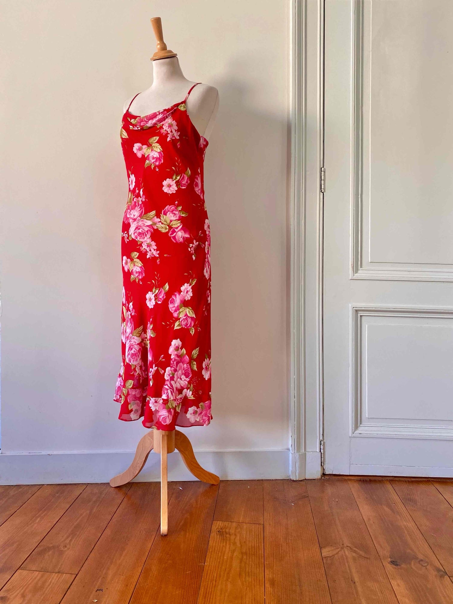 Floral midi dress