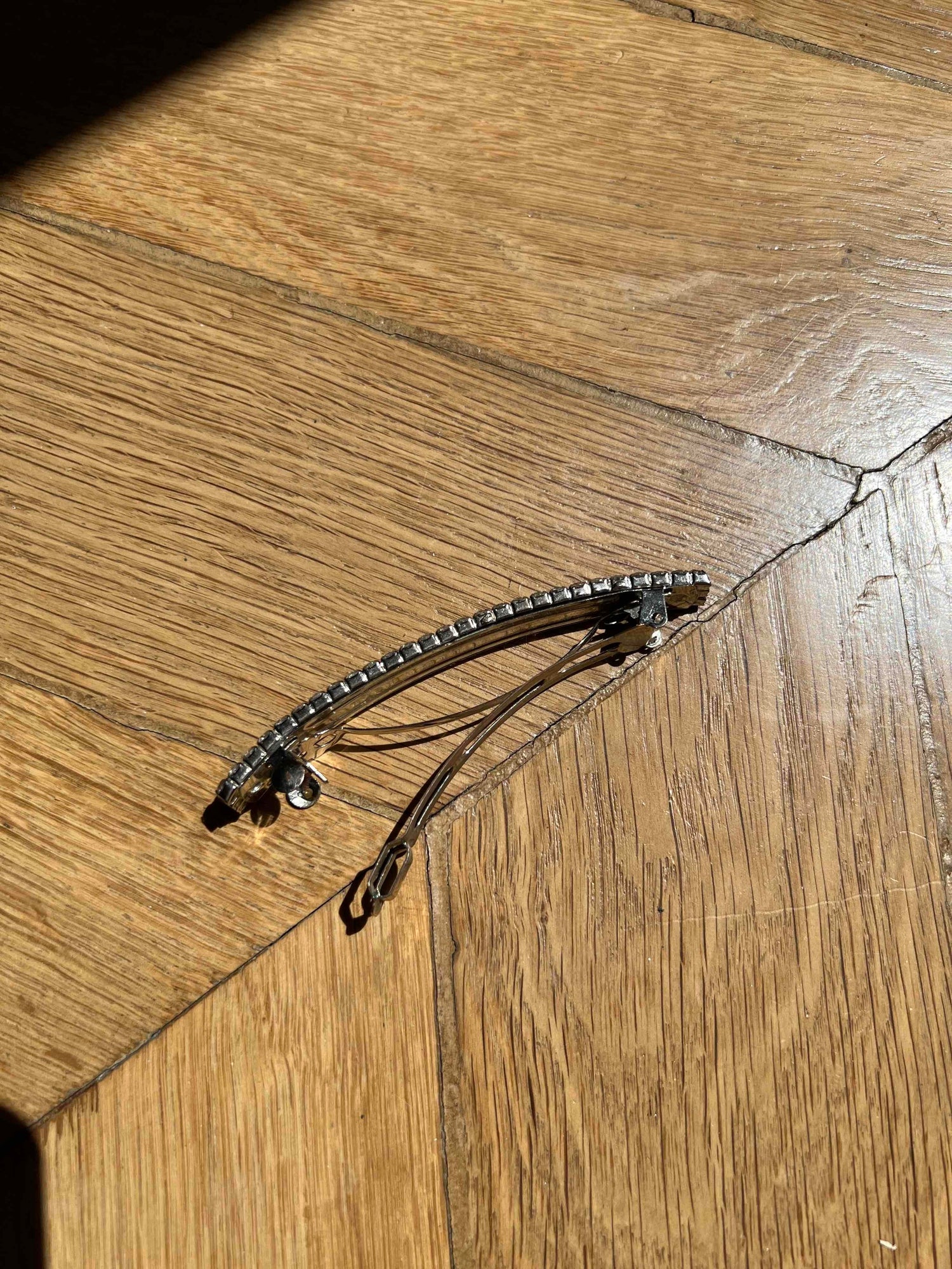 Rhinestone hair clip