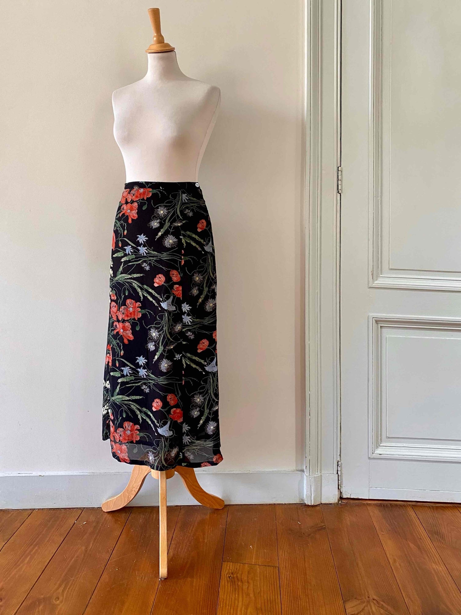 Jupe longue en voile