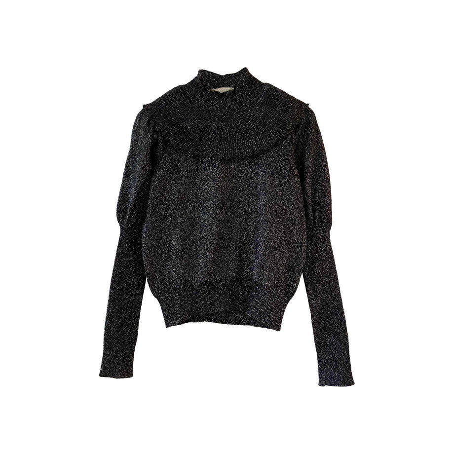 Col roulé en agora et lurex