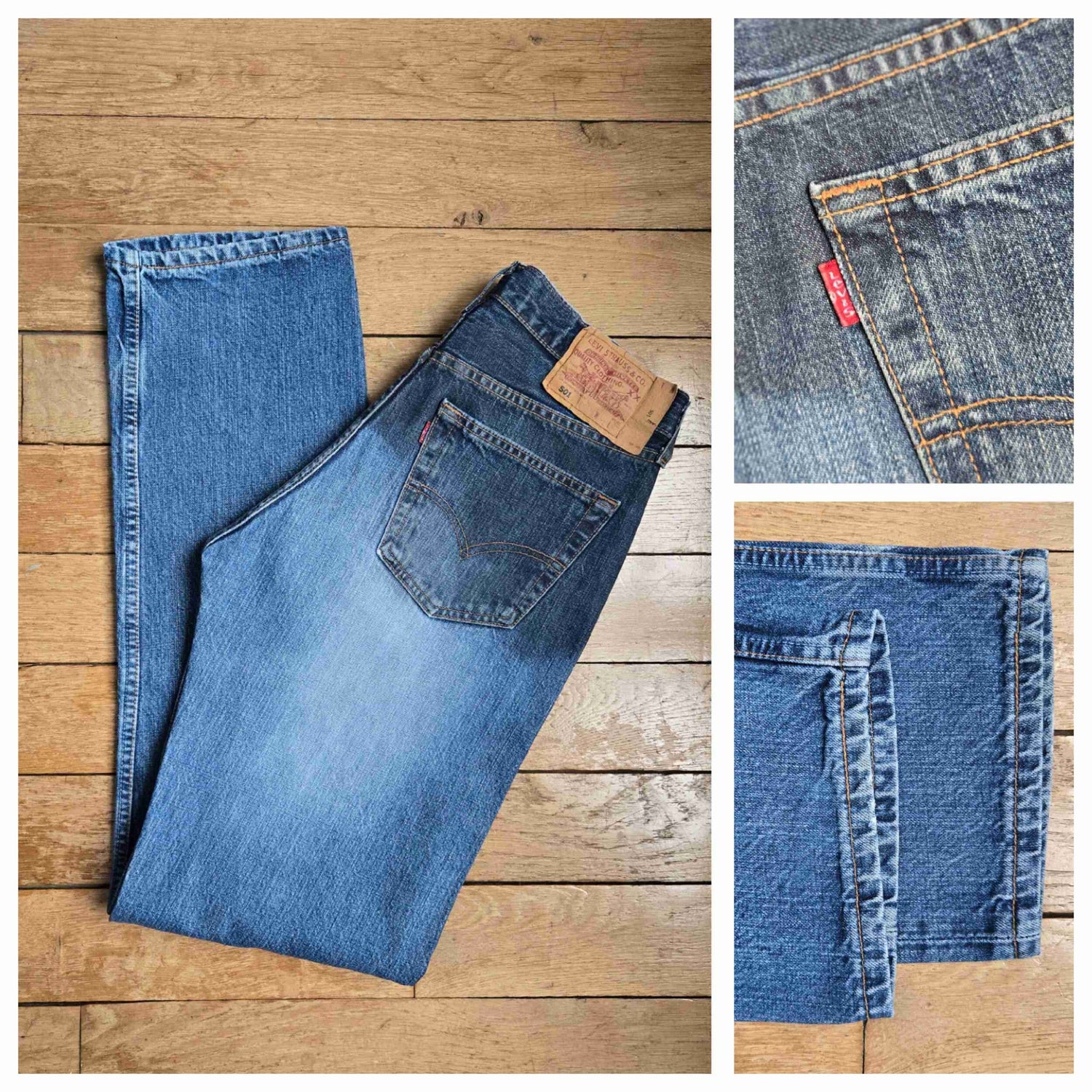 Jean Levi's 501 W33L34