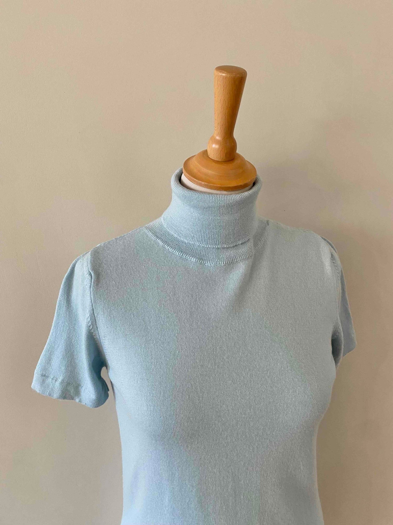 Wool turtleneck sweater