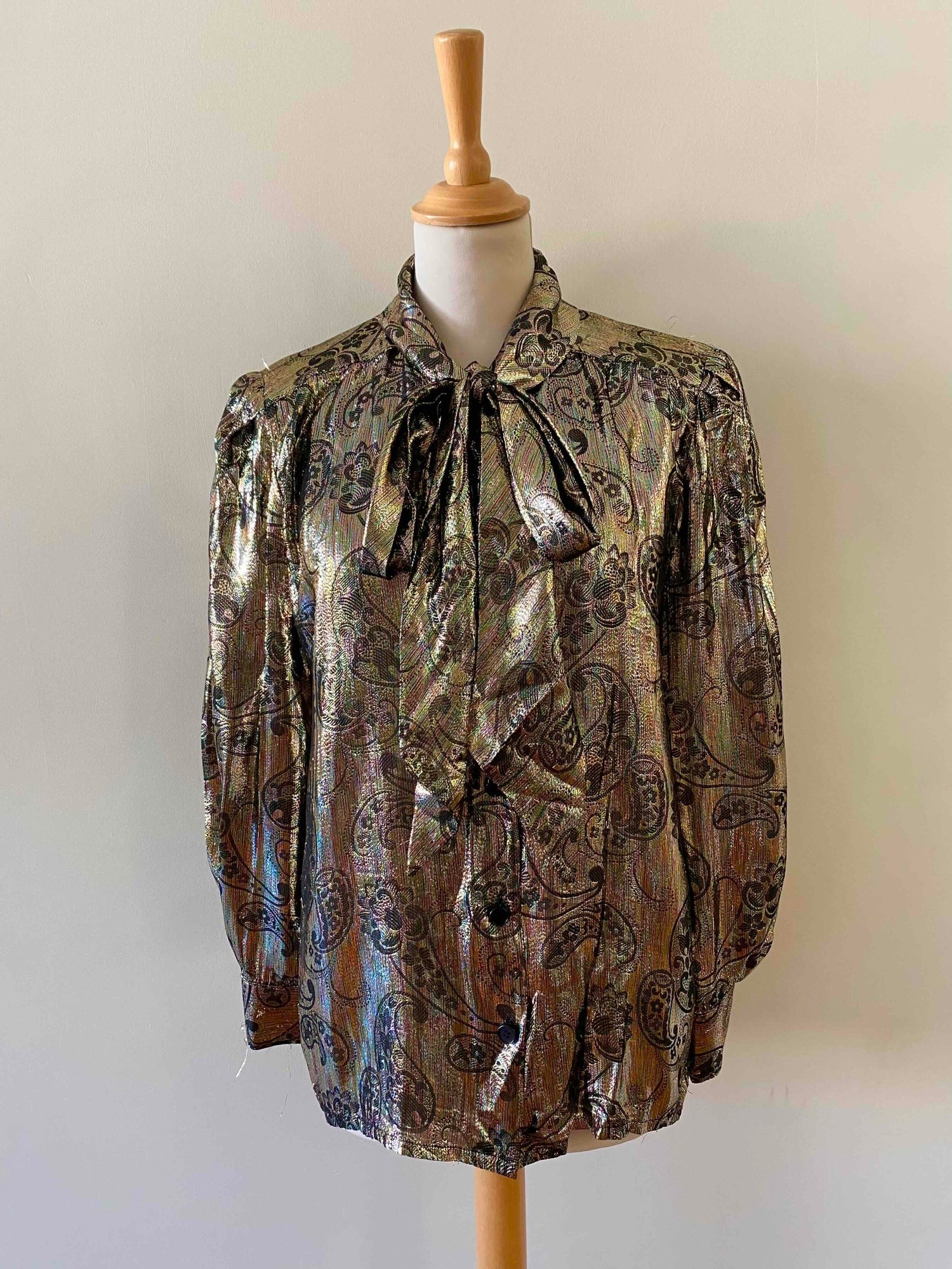 Lurex blouse by Courrèges