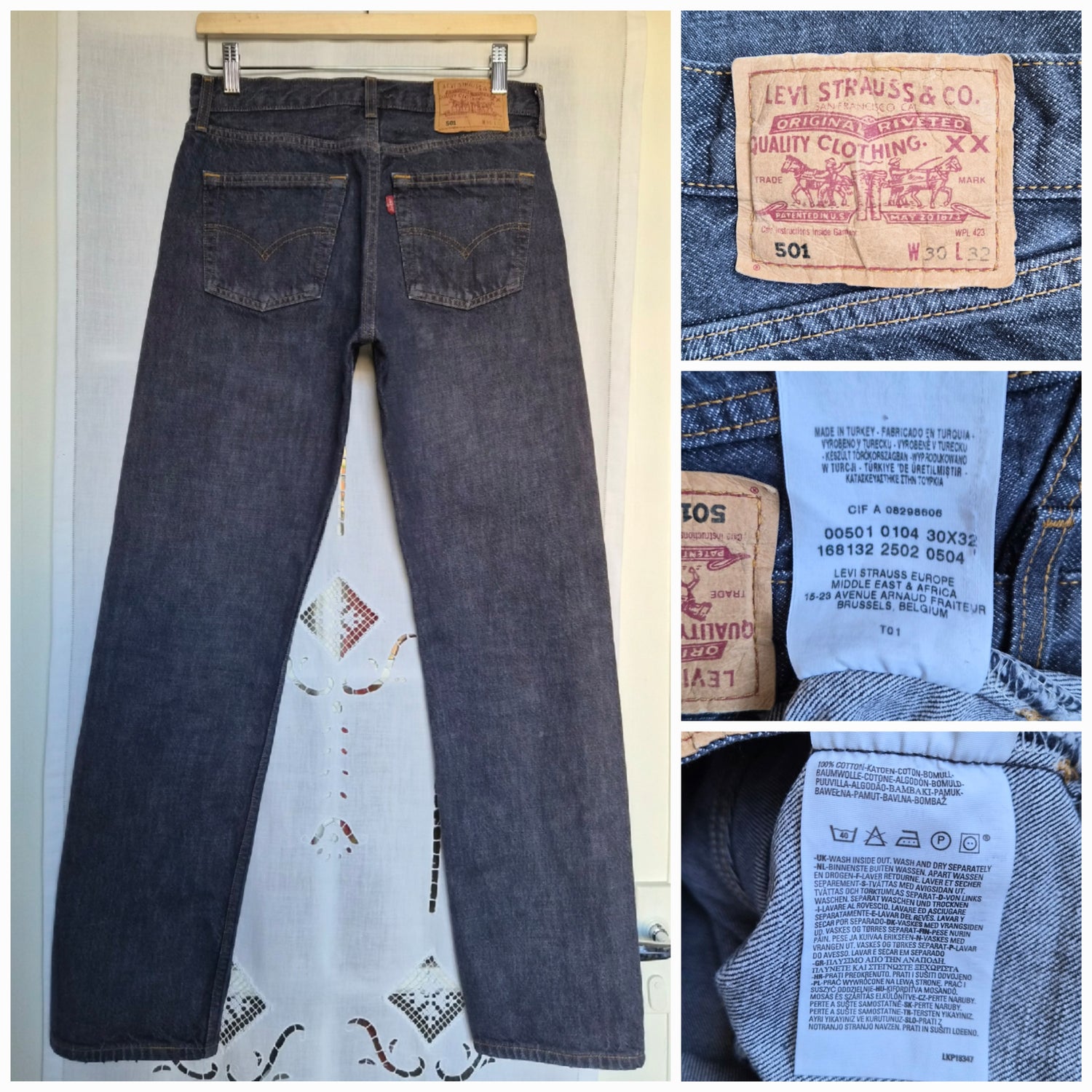 Jean Levi’s 501 W30 L32