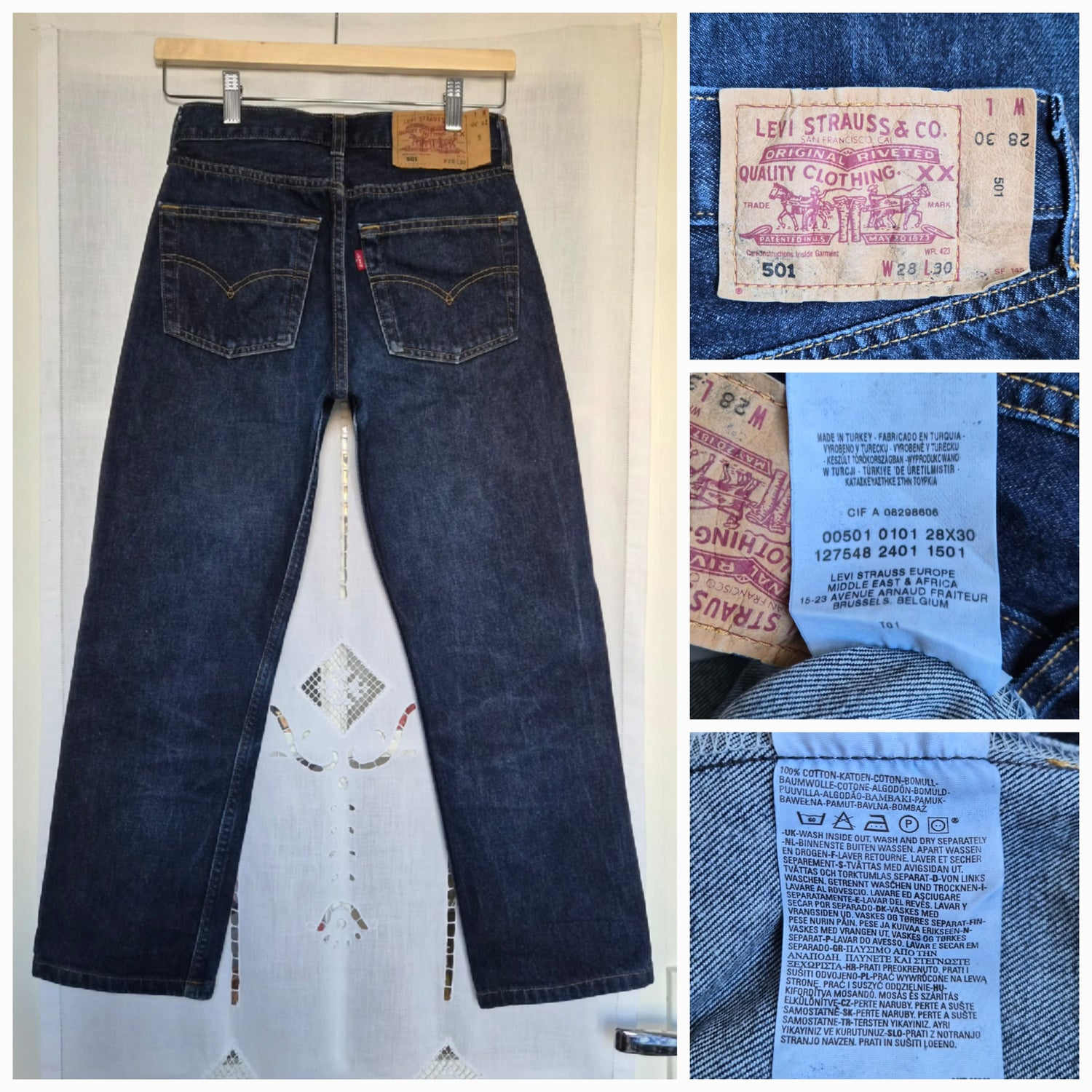 Jean Levi’s 501 W28 L30