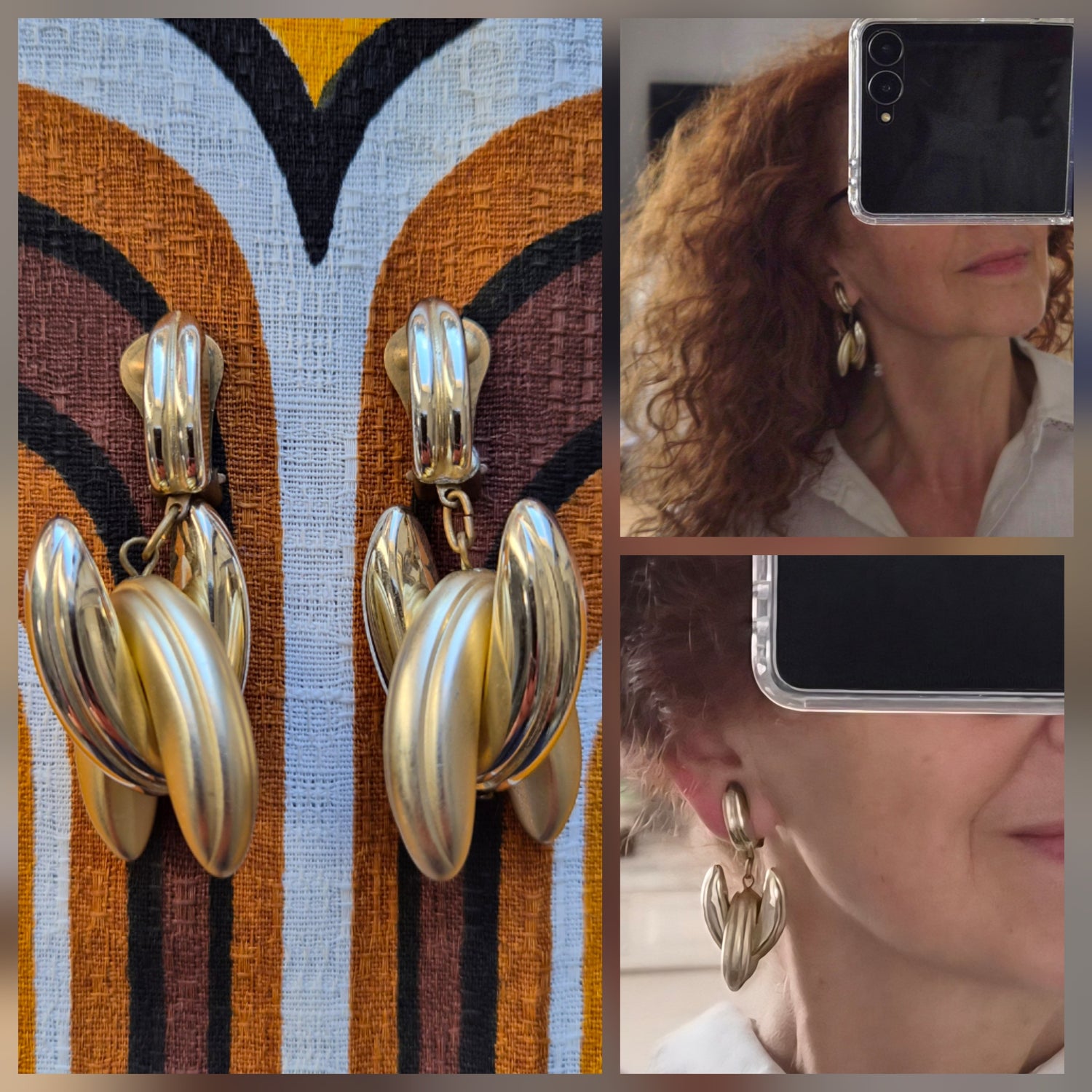 Boucles d'oreilles clips