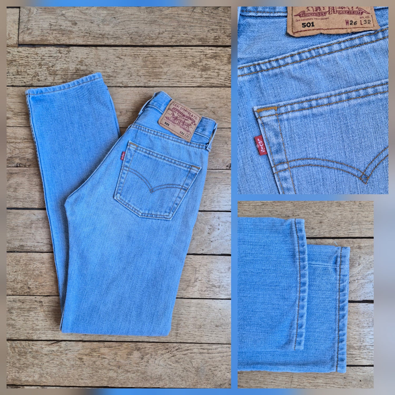 Jean Levi’s 501 W26 L32