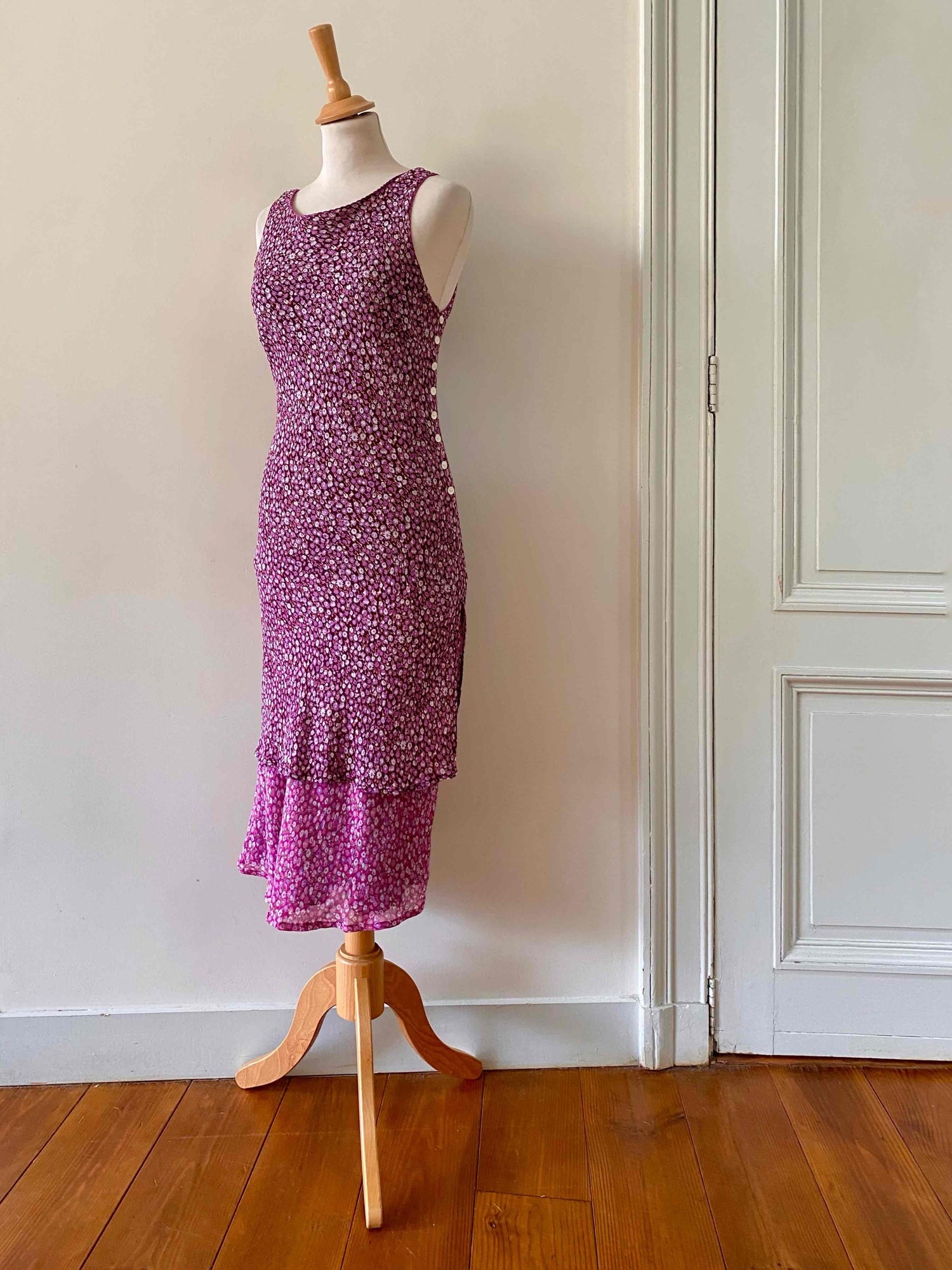 Floral midi dress
