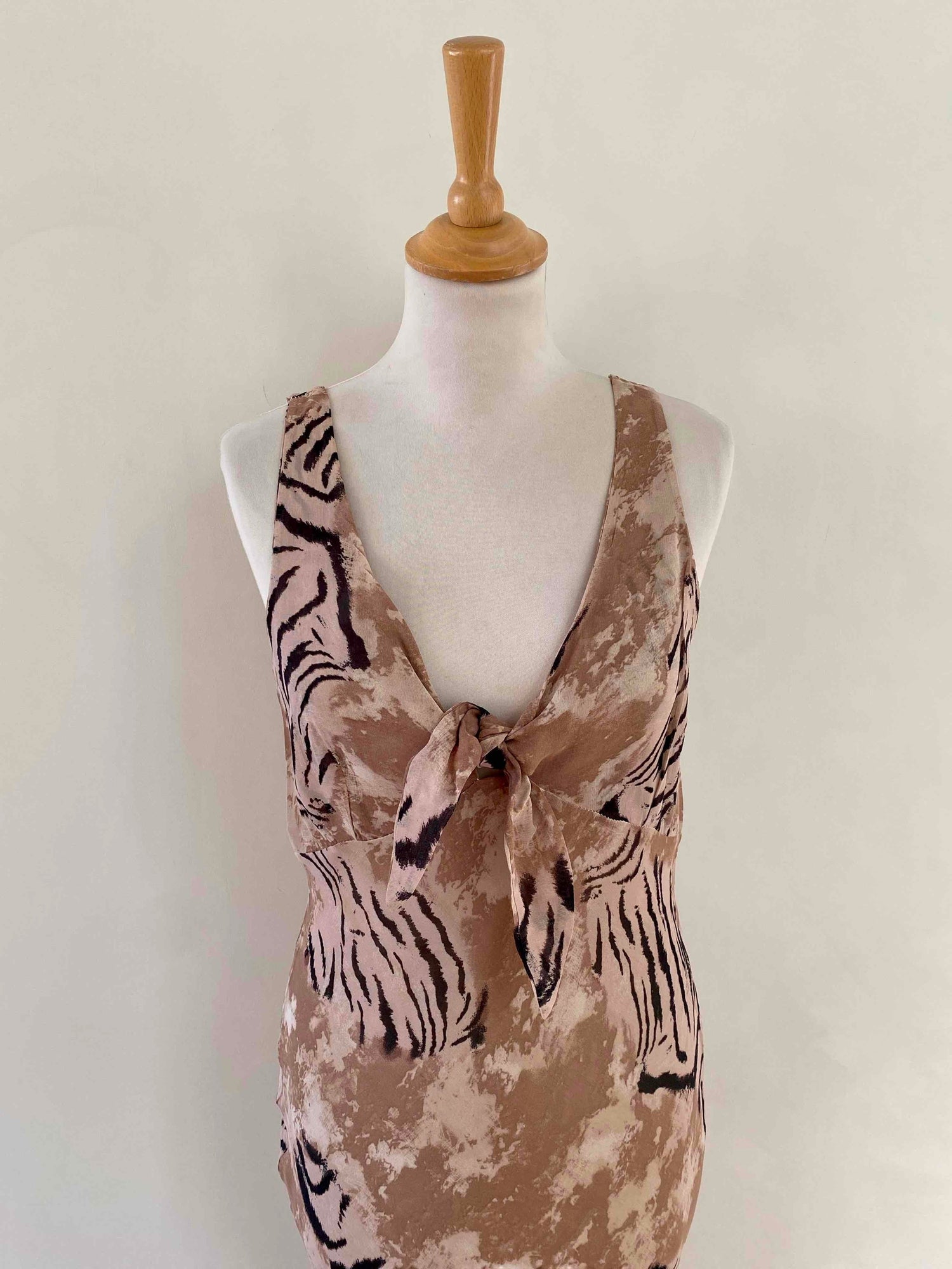 Printed midi dress