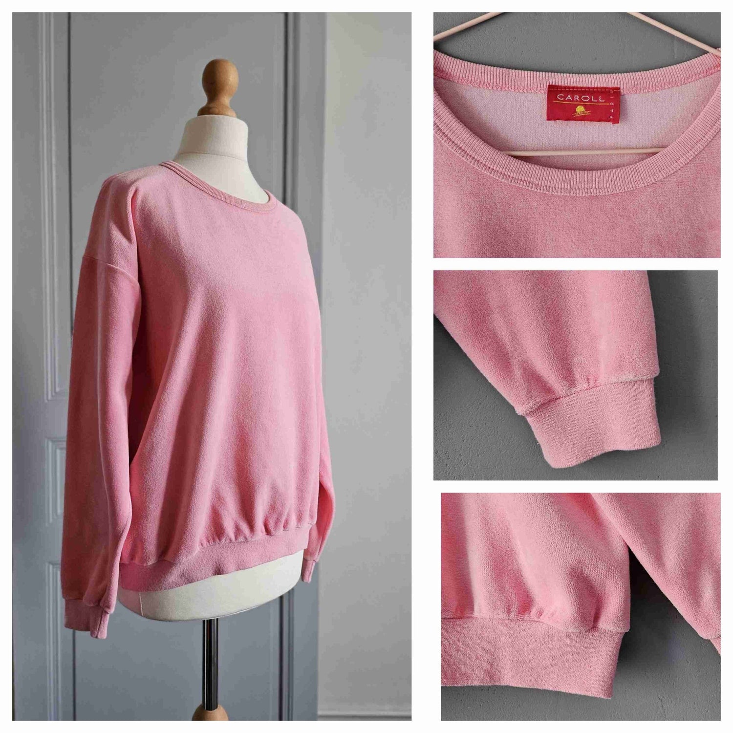Sweat-shirt rose