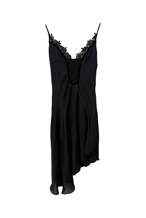 Asymmetrical long dress