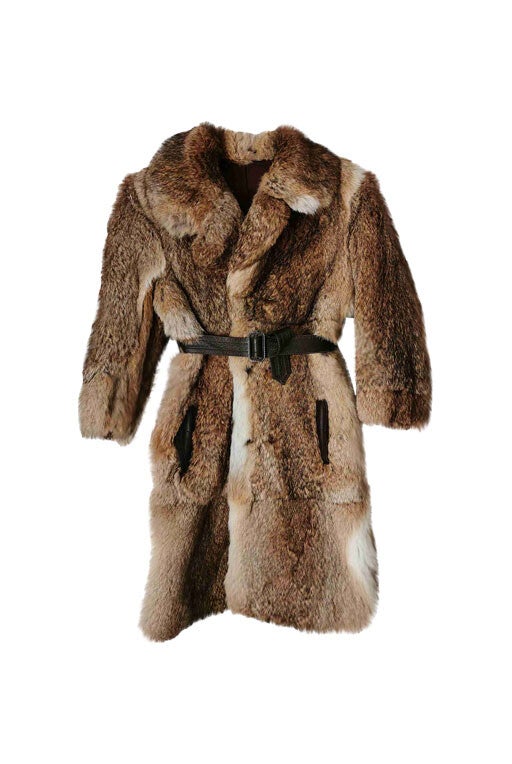 Manteau en fourrure