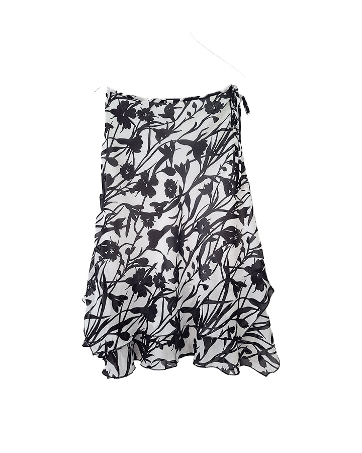 Jupe longue à fleurs 90's