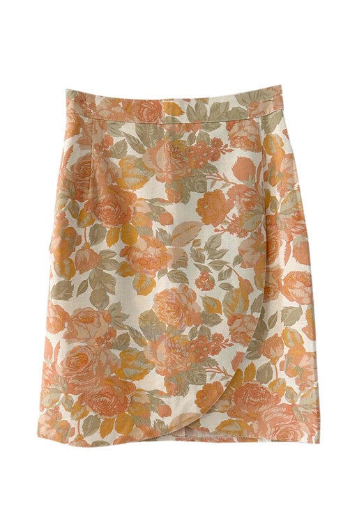 Jupe à fleurs