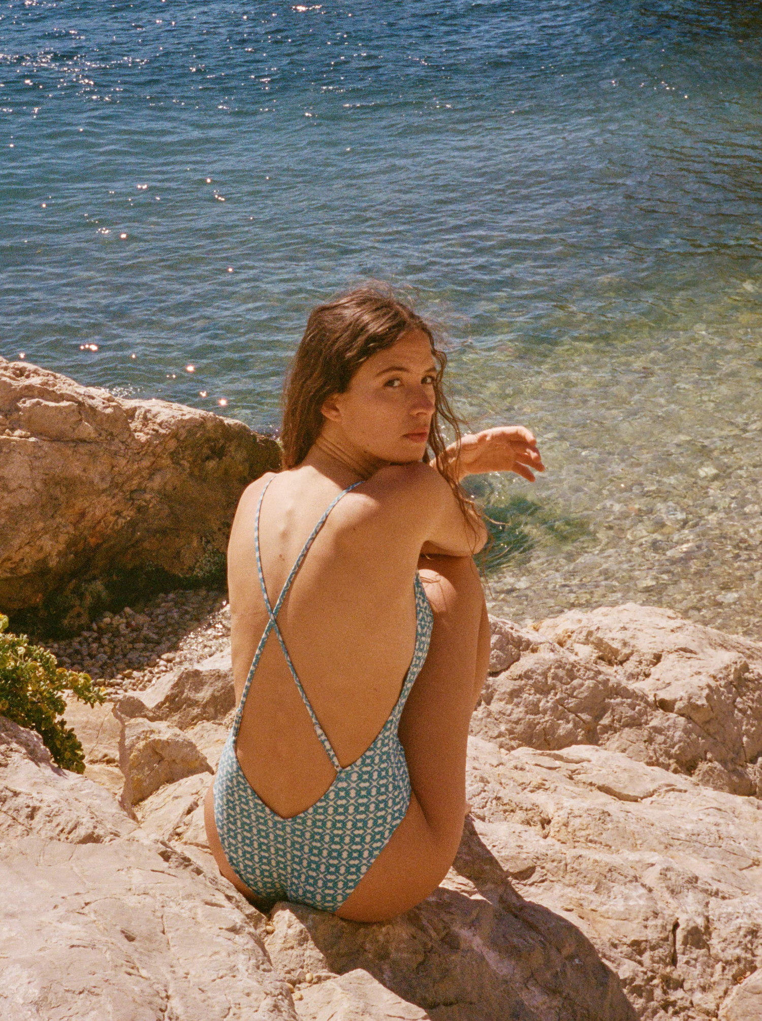 Une Piece Blue Chain Dos Nu