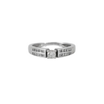 Bague Diamants Or Blanc