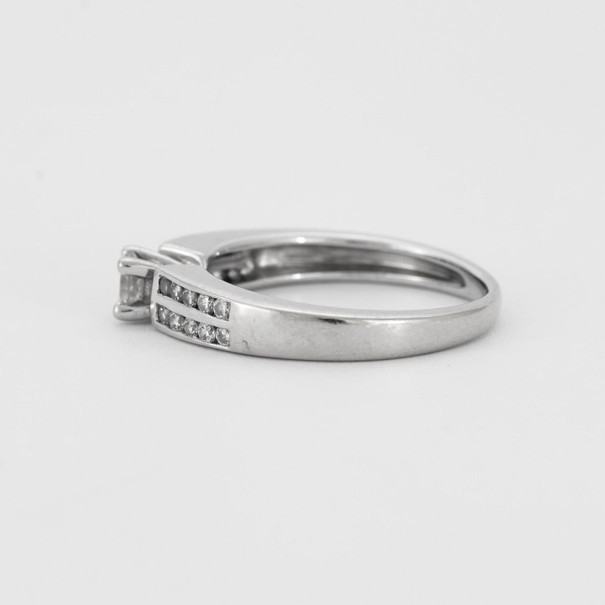 Bague Diamants Or Blanc