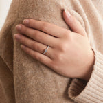 Bague Diamants Or Blanc