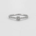 Bague Diamants Or Blanc