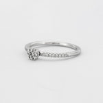 Bague Diamants Or Blanc