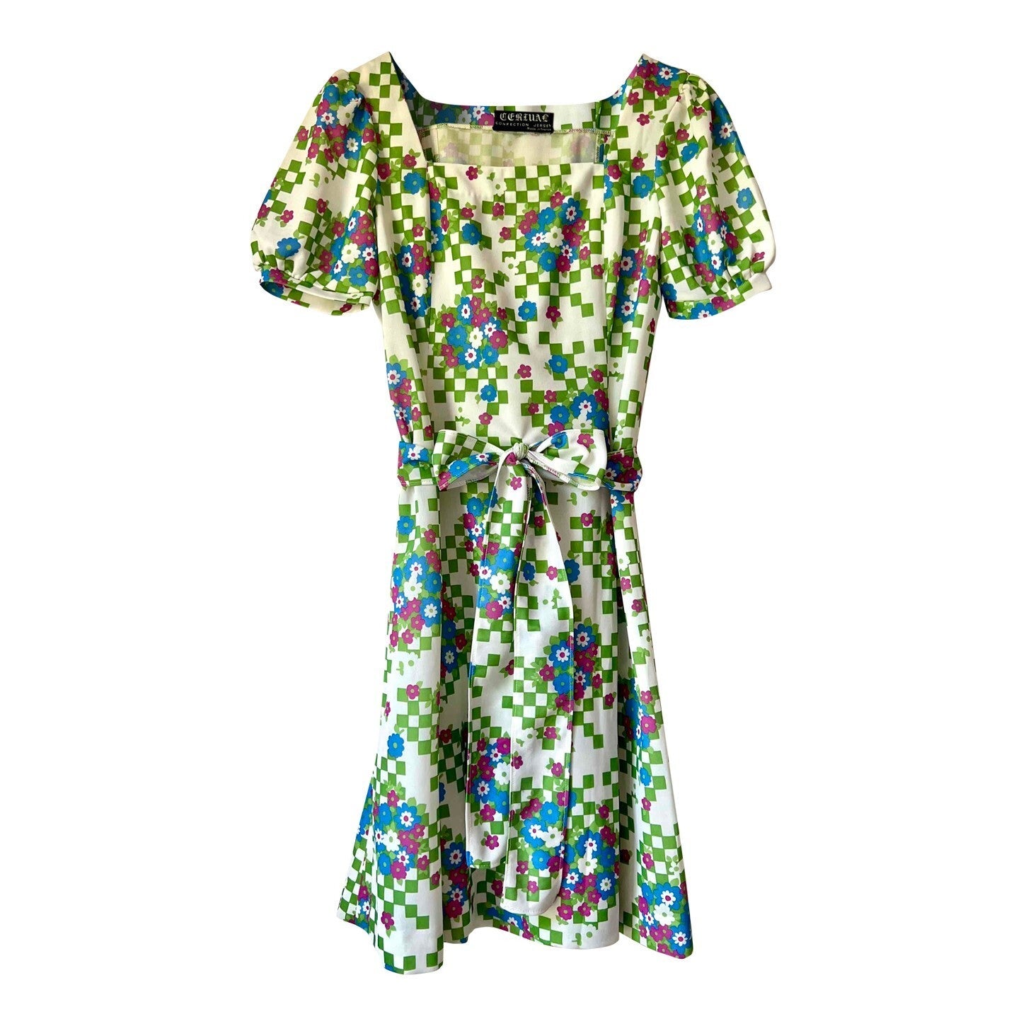 70's midi dressing gown