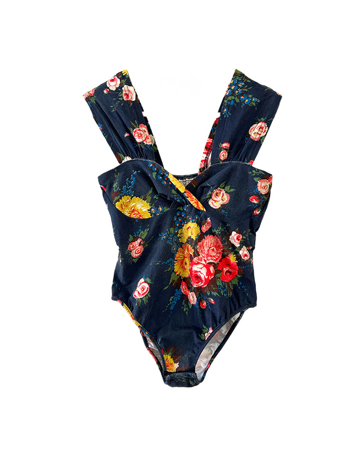 Body coton à fleurs