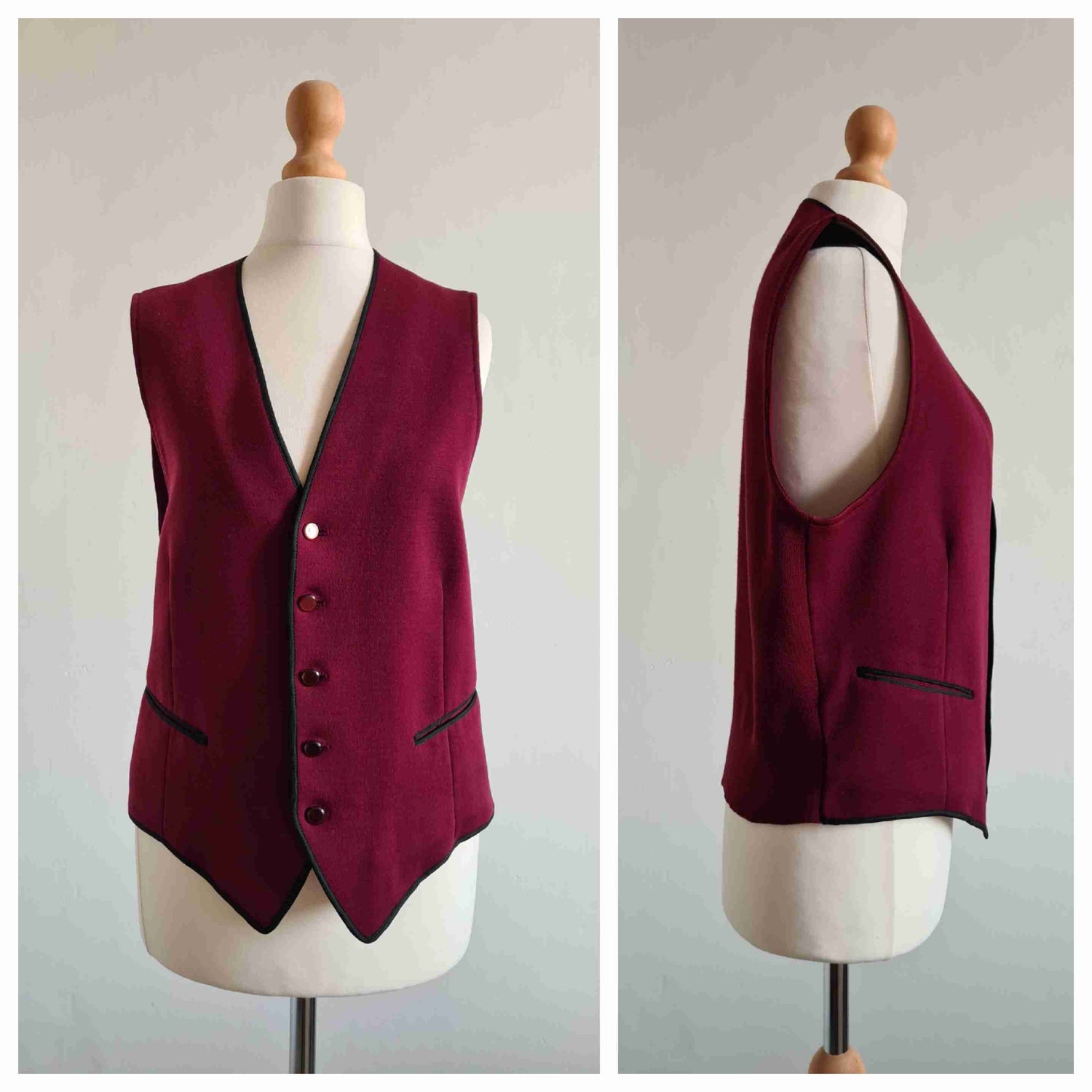 Gilet sans manche en laine