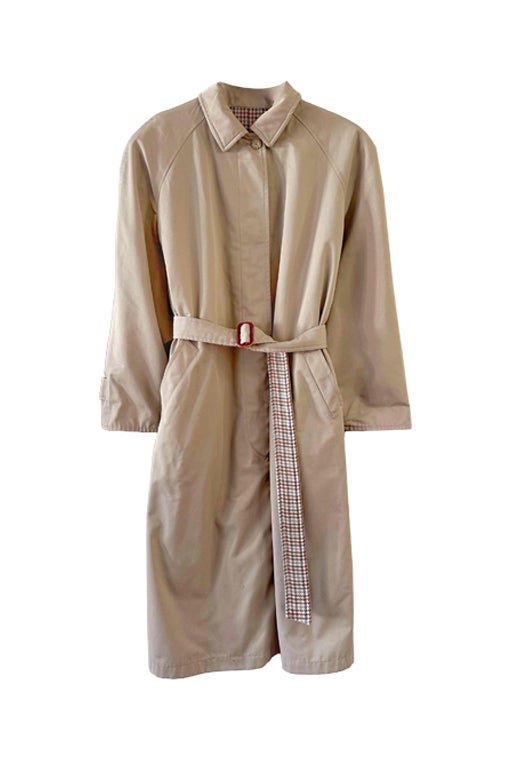 Trench réversible en laine