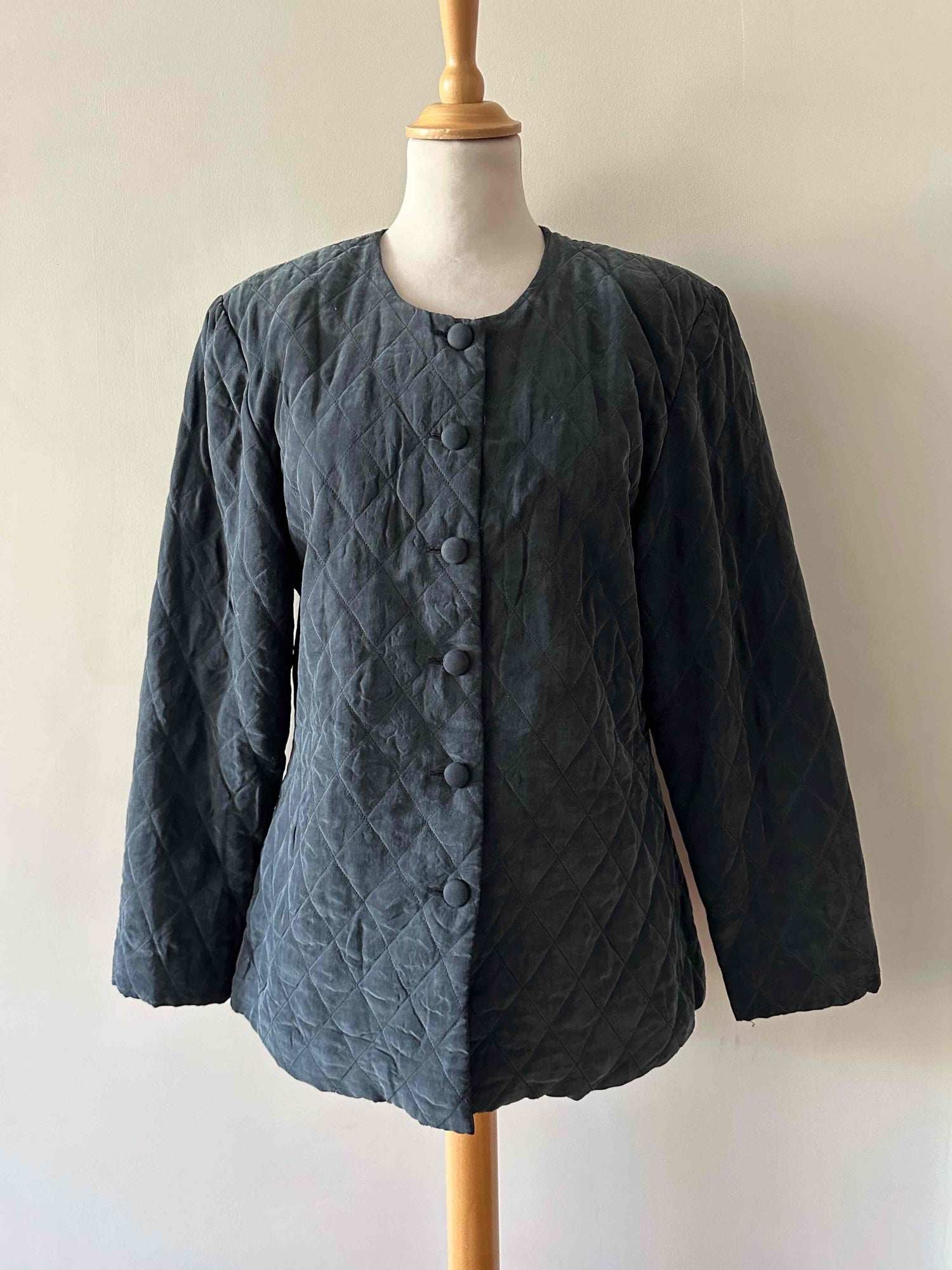 Veste matelassée en soie