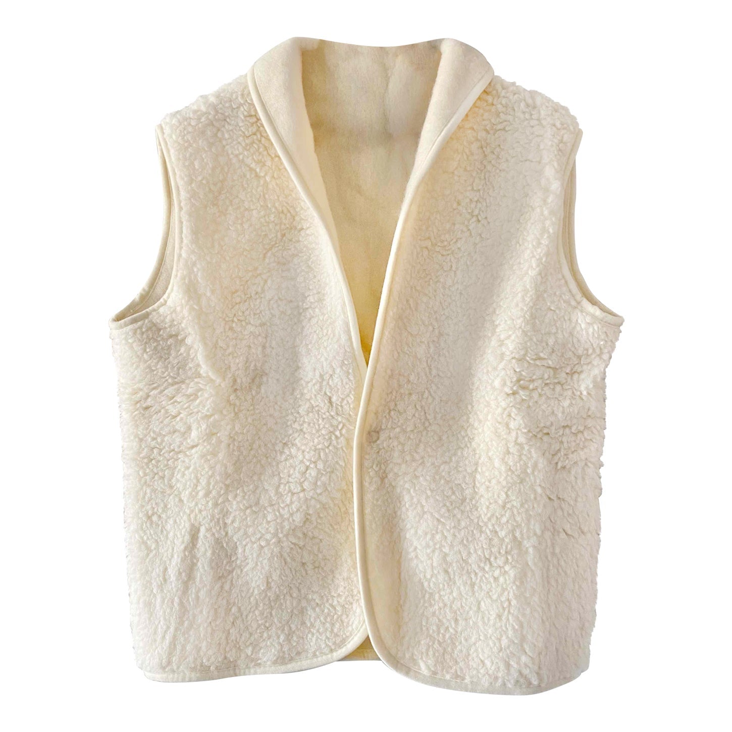 Sheepskin vest
