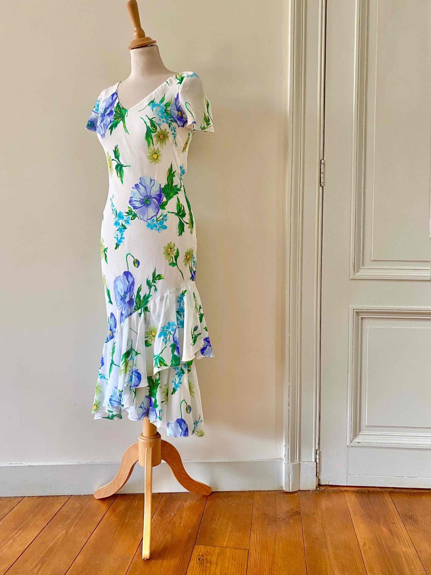 Long voile dress