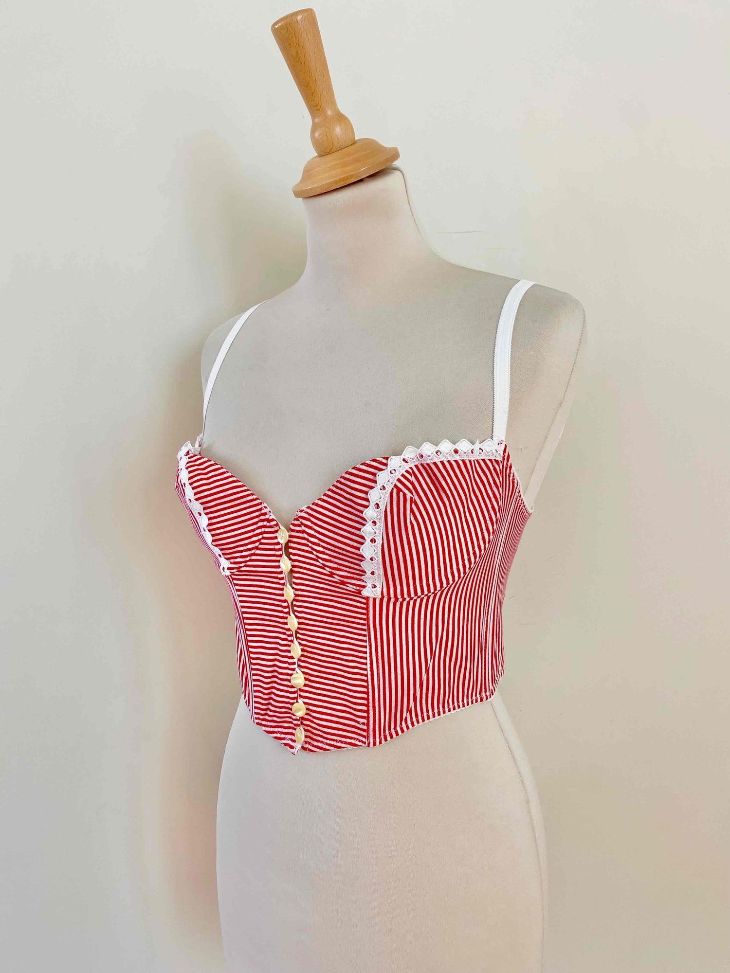 Cotton bustier