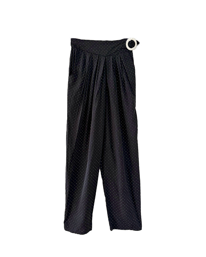 Pantalon à pois