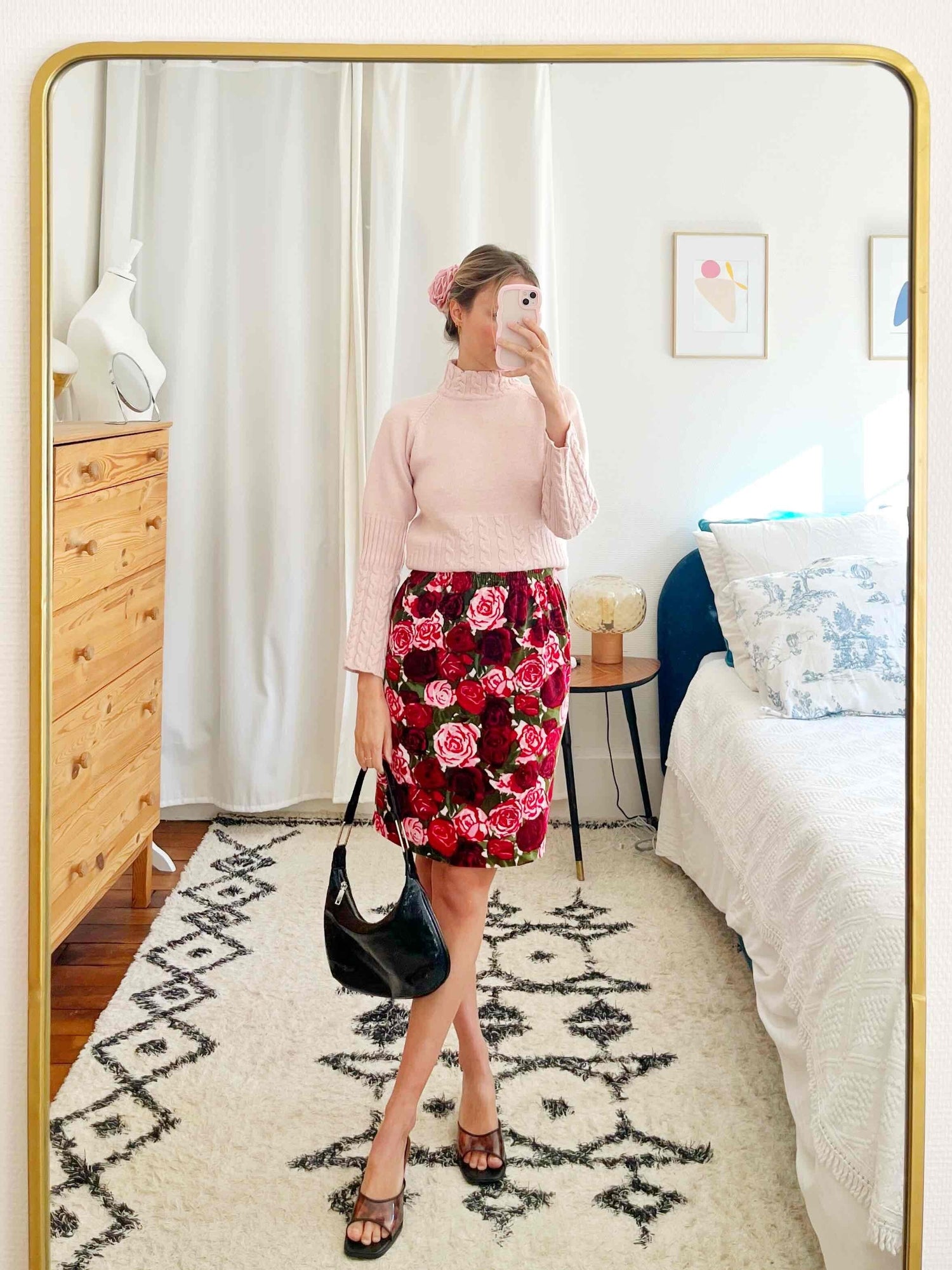 Pull en maille torsadée