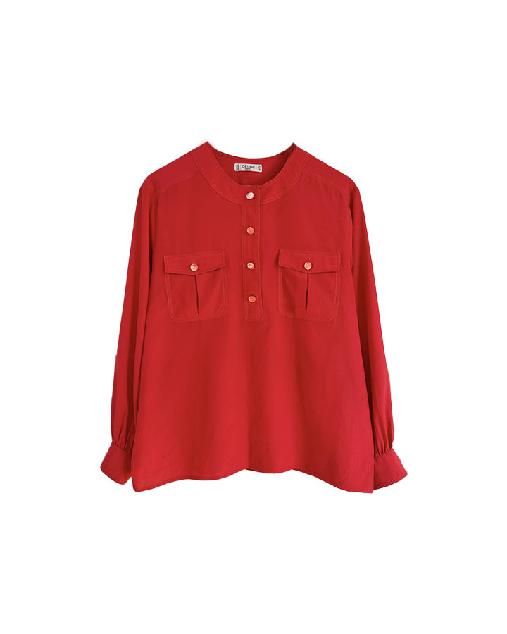 Blouse en soie Celine