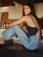 Body Silver Squares Noué