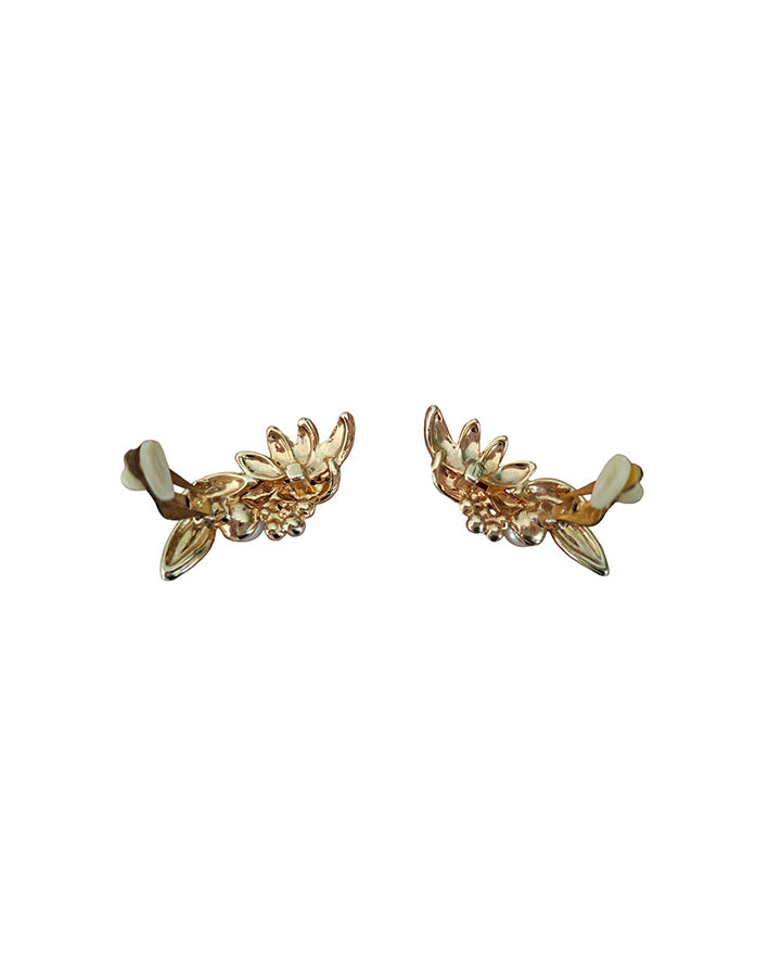 Boucles d'oreilles feuilles