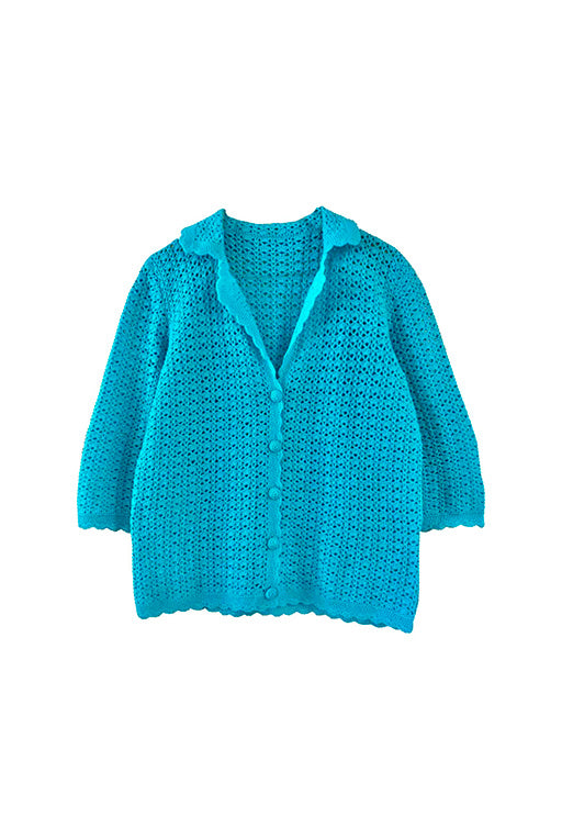Crocheted cardigan
