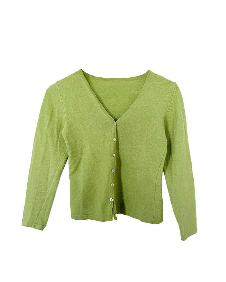 Cardigan vert