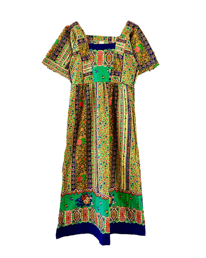 Robe à fleurs 70's
