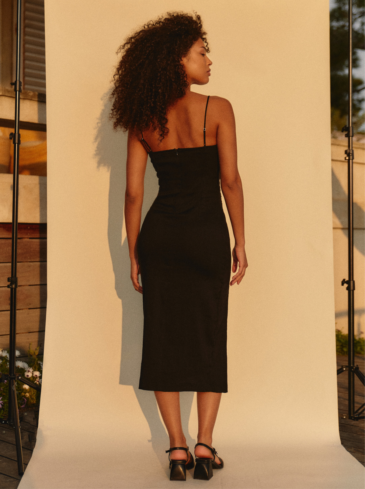 Robe Black Blend droite