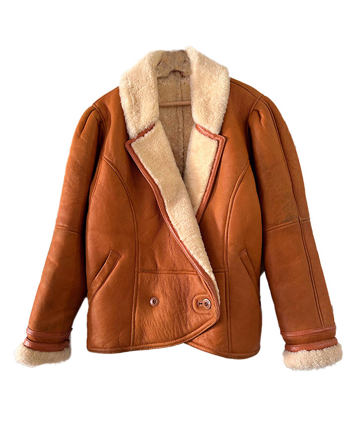 Manteau En Peau Lainée