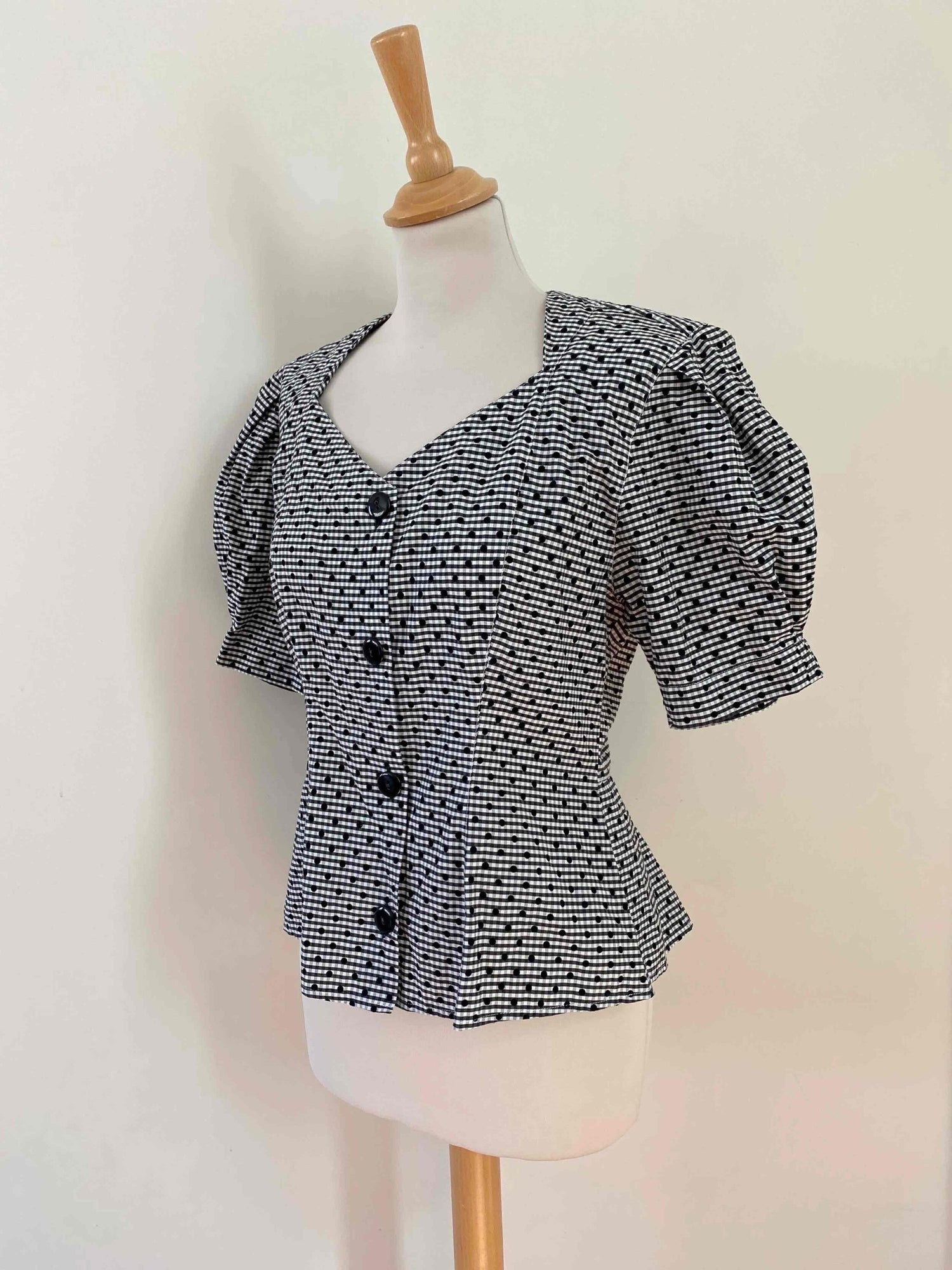 Vichy blouse