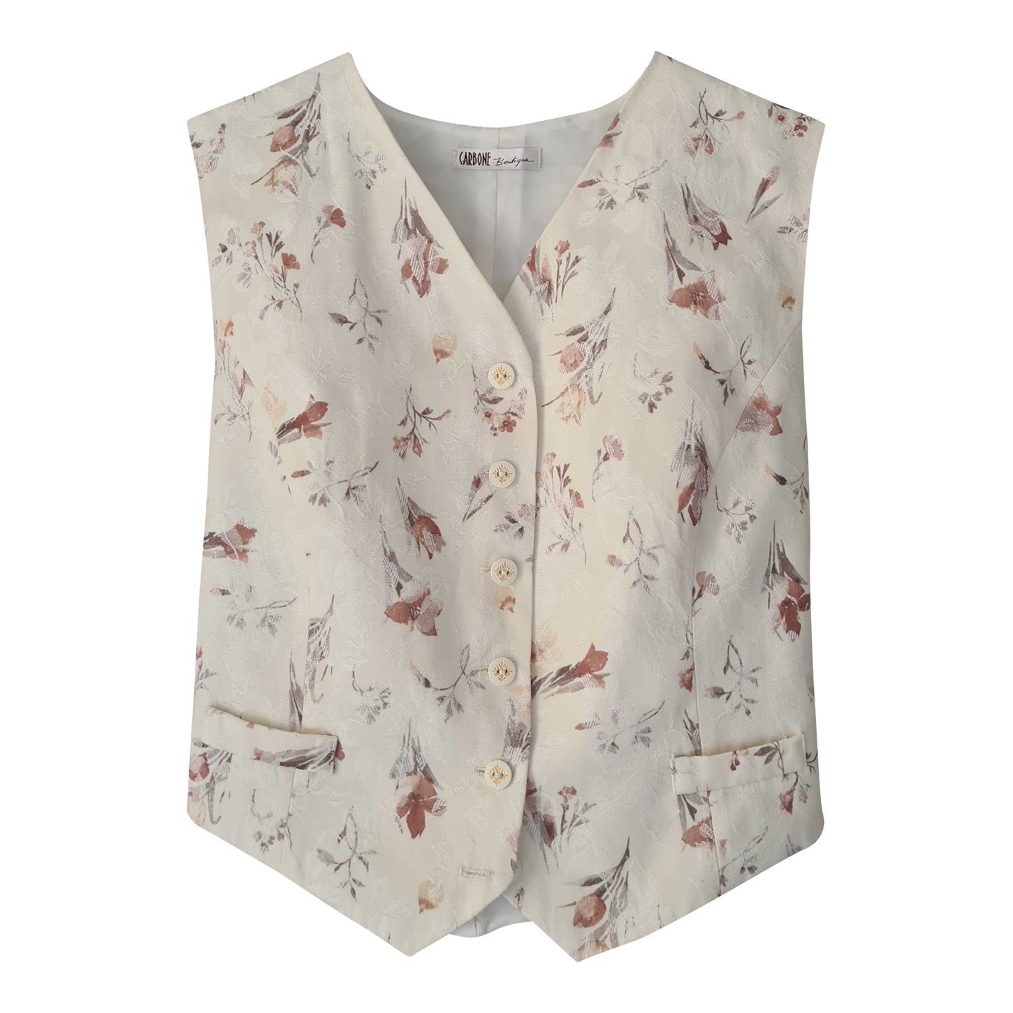 Gilet à fleurs